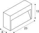 Dimensioned drawing