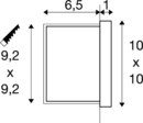 Dimensioned drawing