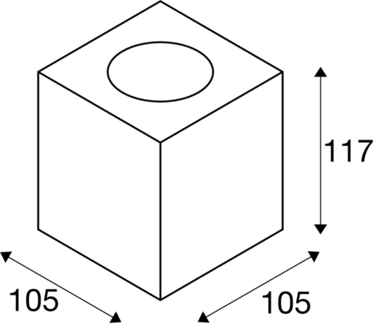 Dimensioned drawing