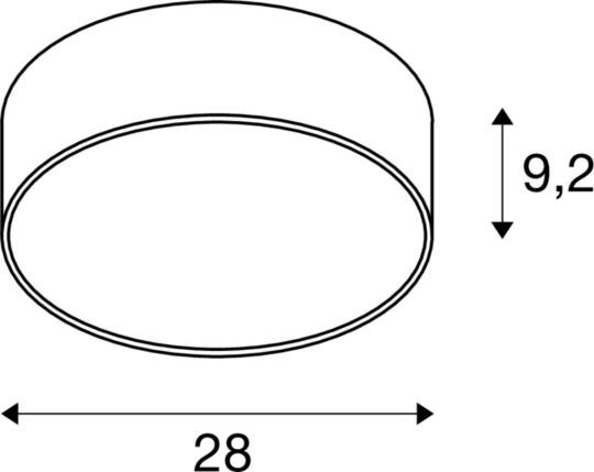 Dimensioned drawing