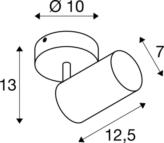 Dimensioned drawing