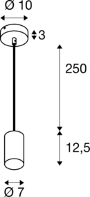 Dimensioned drawing