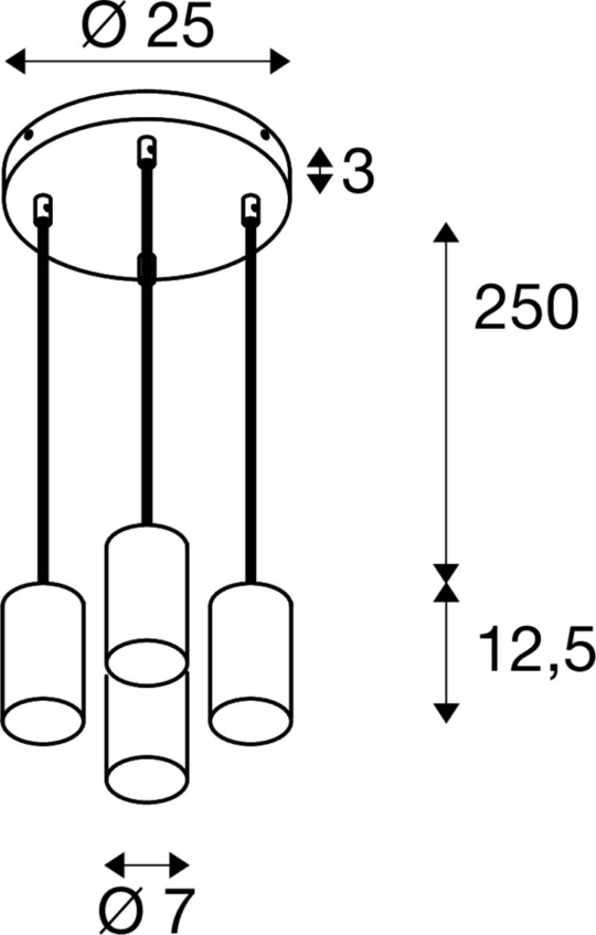 Dimensioned drawing