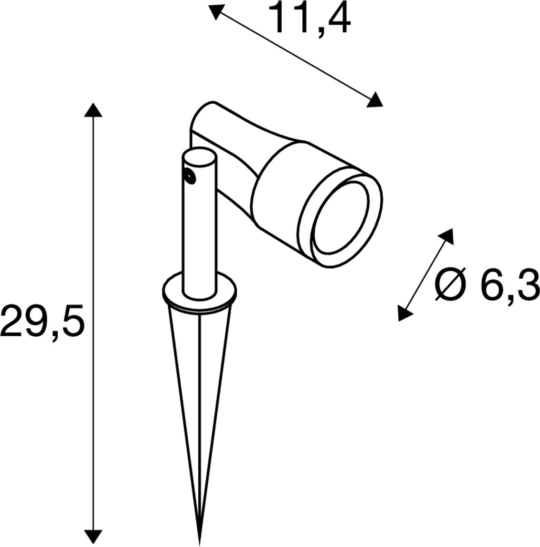 Dimensioned drawing