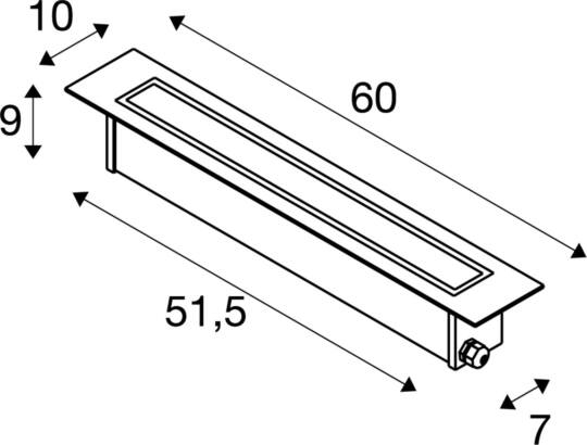 Dimensioned drawing