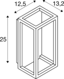 Dimensioned drawing