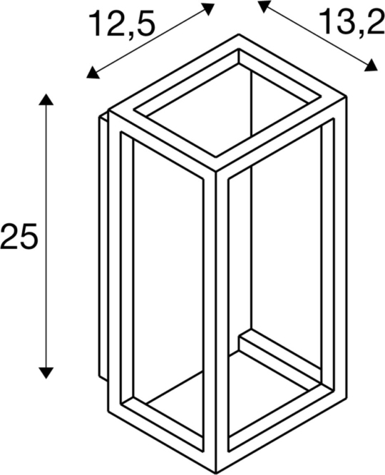 Dimensioned drawing