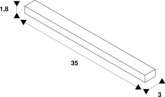 Dimensioned drawing