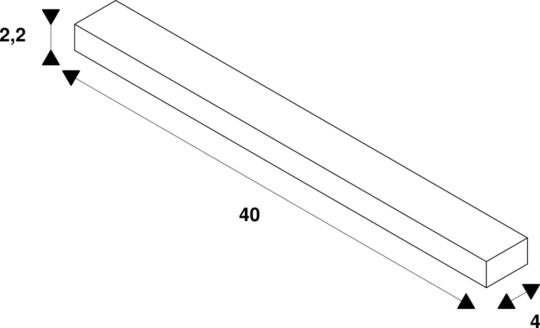 Dimensioned drawing