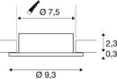 Dimensioned drawing