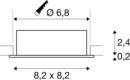 Dimensioned drawing