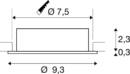 Dimensioned drawing