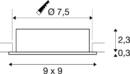 Dimensioned drawing