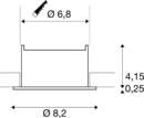 Dimensioned drawing