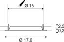 Dimensioned drawing