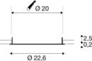 Dimensioned drawing