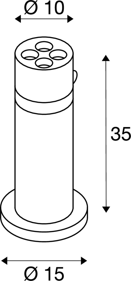 Dimensioned drawing