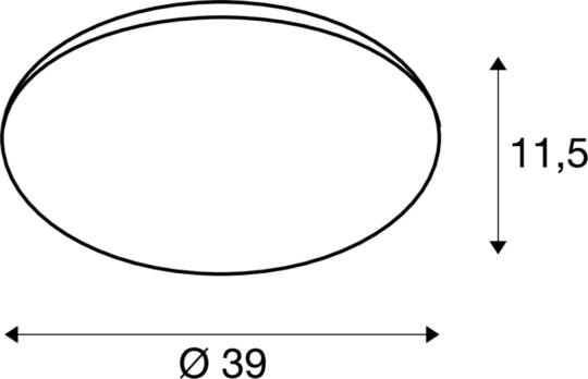 Dimensioned drawing