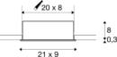 Dimensioned drawing