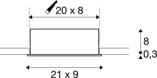 Dimensioned drawing