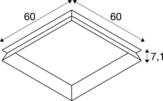 Dimensioned drawing