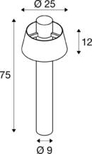 Dimensioned drawing