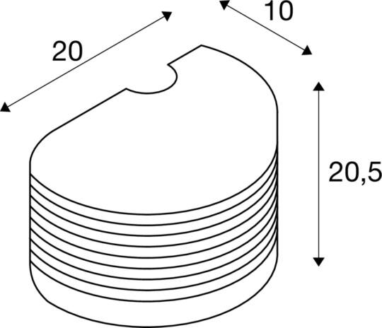 Dimensioned drawing