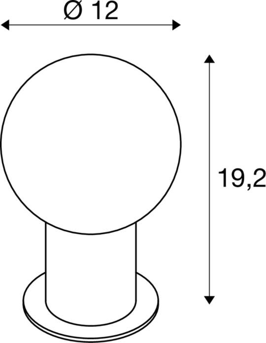 Dimensioned drawing