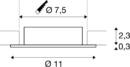 Dimensioned drawing