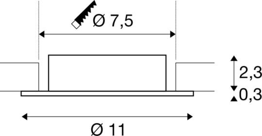 Dimensioned drawing