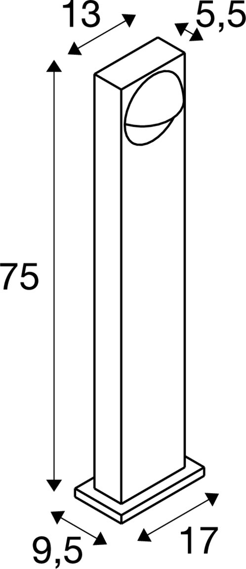 Dimensioned drawing