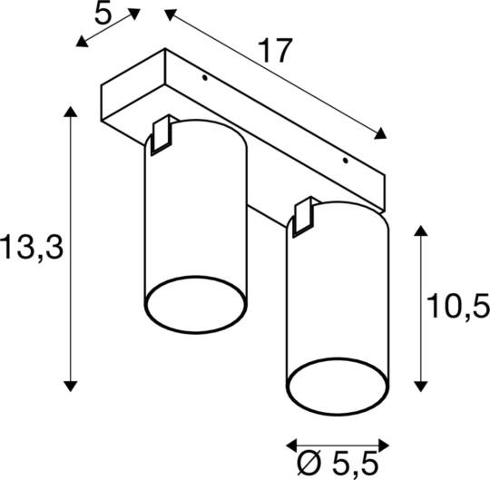 Dimensioned drawing