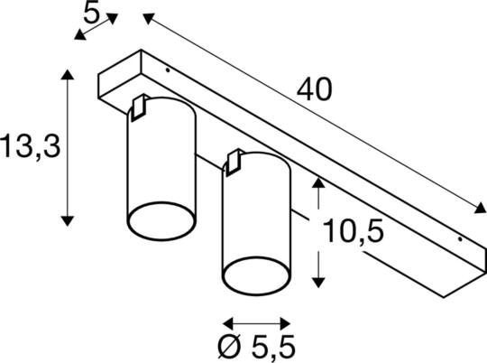 Dimensioned drawing