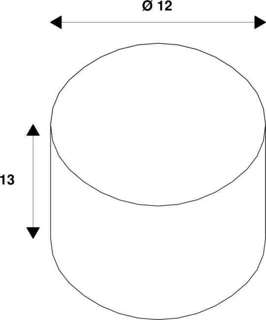 Dimensioned drawing