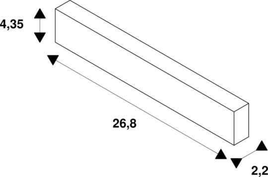 Dimensioned drawing