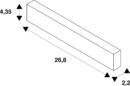 Dimensioned drawing