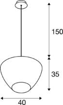 Dimensioned drawing