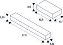 Dimensioned drawing