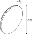 Dimensioned drawing