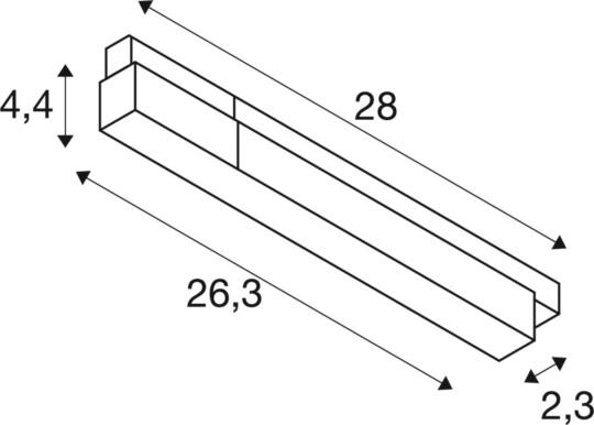 Dimensioned drawing