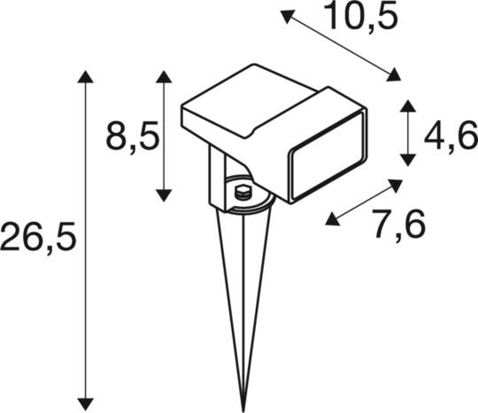 Dimensioned drawing