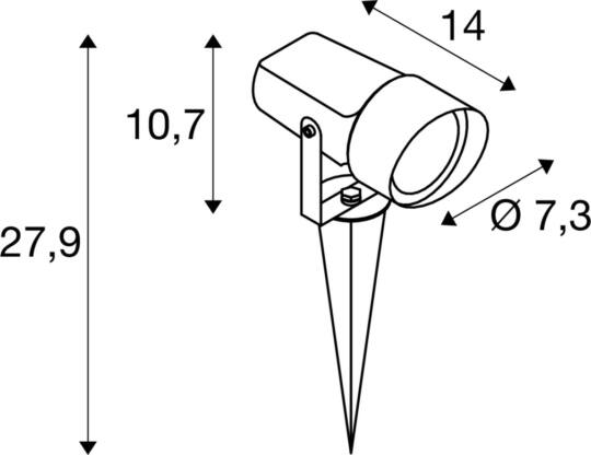 Dimensioned drawing