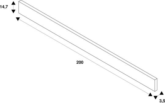 Dimensioned drawing