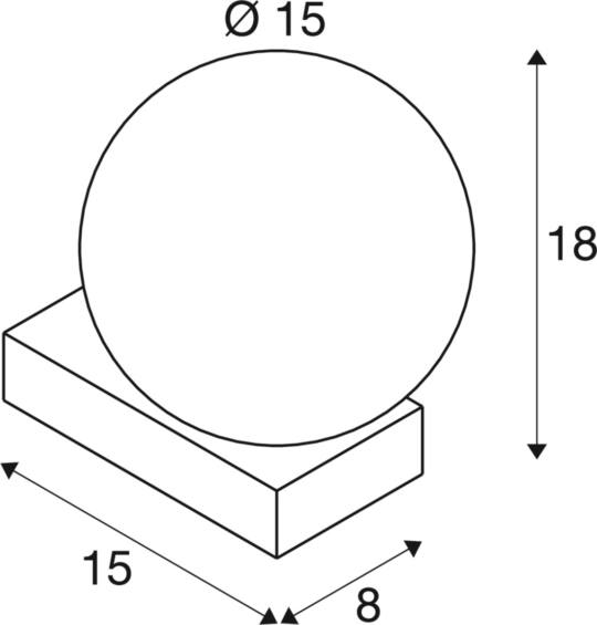 Dimensioned drawing