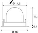 Dimensioned drawing