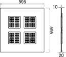 Dimensioned drawing