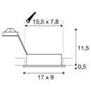 Dimensioned drawing