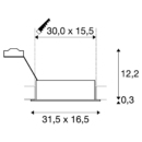 Dimensioned drawing