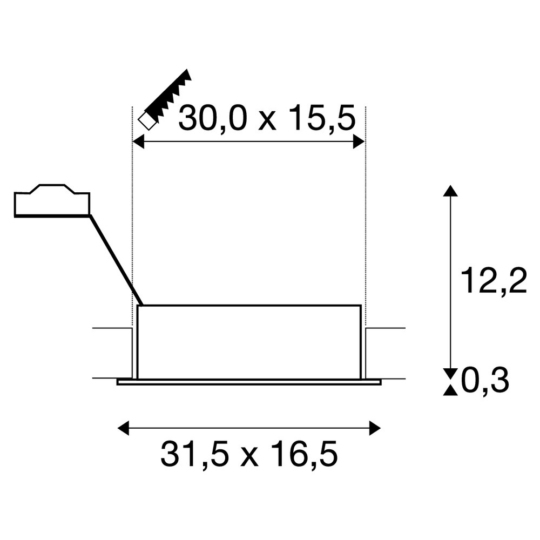 Dimensioned drawing