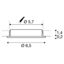 Dimensioned drawing